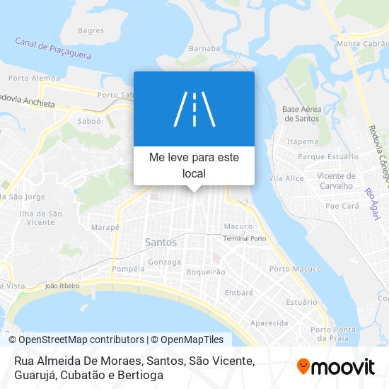 Rua Almeida De Moraes mapa