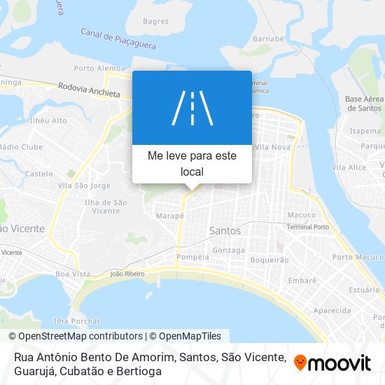 Rua Antônio Bento De Amorim mapa