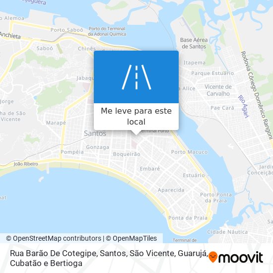 Rua Barão De Cotegipe mapa