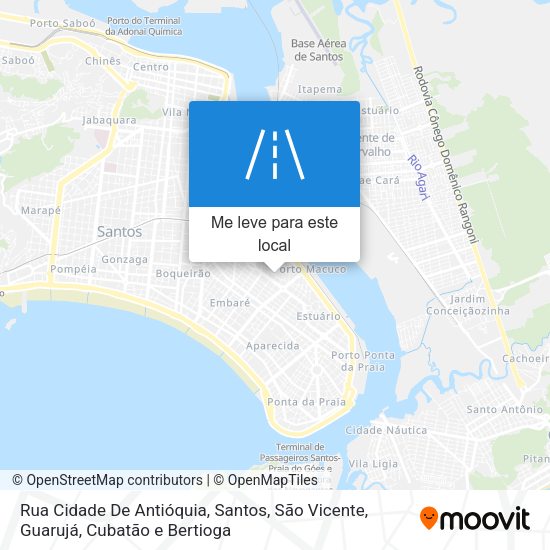 Rua Cidade De Antióquia mapa