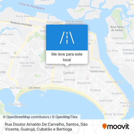 Rua Doutor Arnaldo De Carvalho mapa