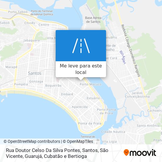 Rua Doutor Celso Da Silva Pontes mapa