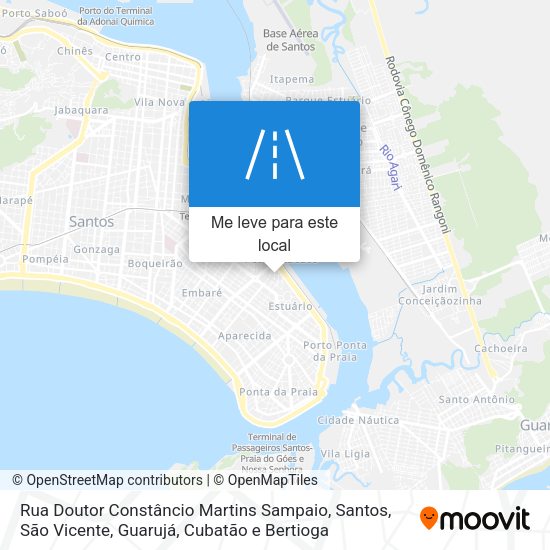 Rua Doutor Constâncio Martins Sampaio mapa