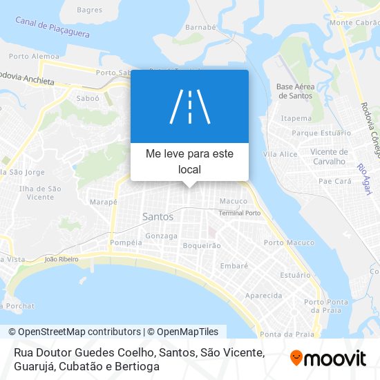 Rua Doutor Guedes Coelho mapa