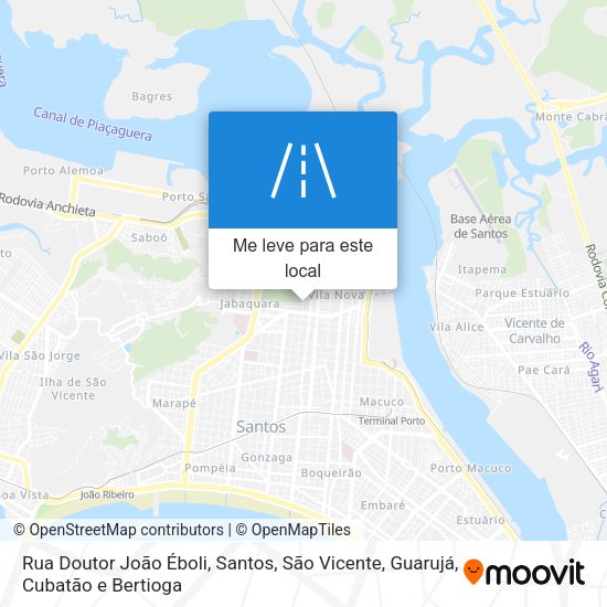 Rua Doutor João Éboli mapa