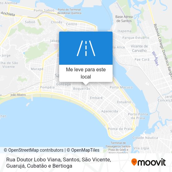 Rua Doutor Lobo Viana mapa