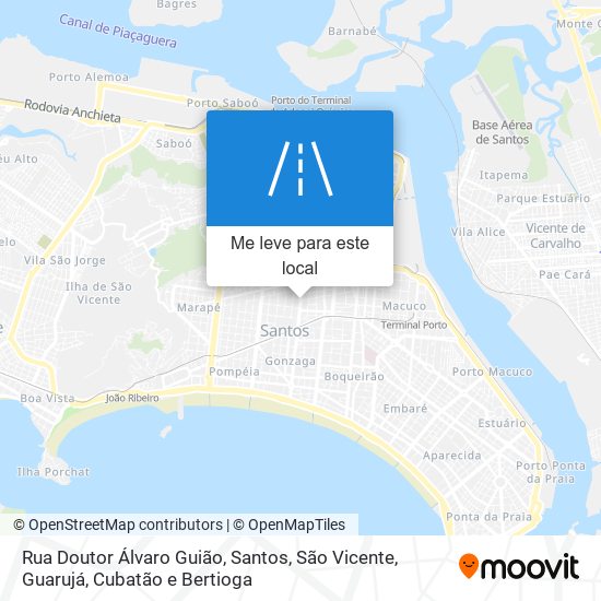 Rua Doutor Álvaro Guião mapa