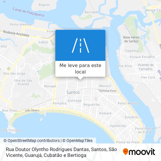 Rua Doutor Olyntho Rodrigues Dantas mapa