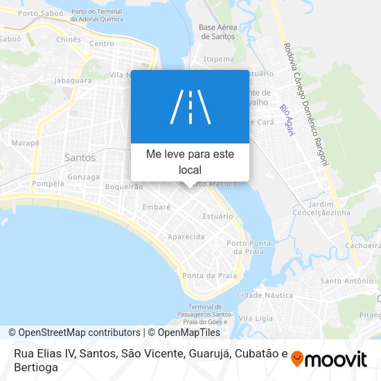Rua Elias IV mapa