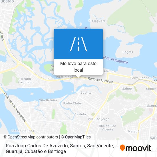 Rua João Carlos De Azevedo mapa