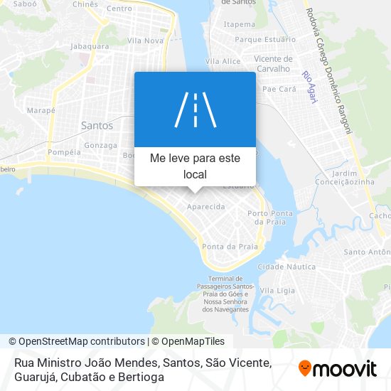 Rua Ministro João Mendes mapa