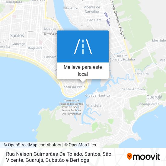 Rua Nelson Guimarães De Toledo mapa