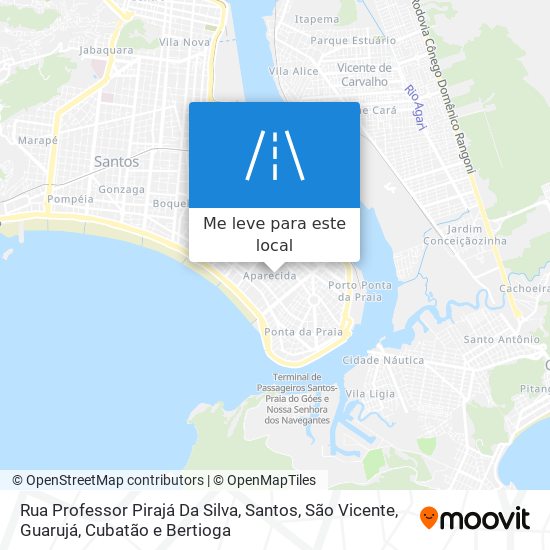 Rua Professor Pirajá Da Silva mapa
