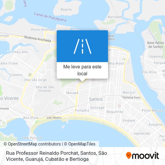 Rua Professor Reinaldo Porchat mapa