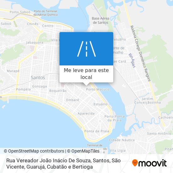 Rua Vereador João Inácio De Souza mapa