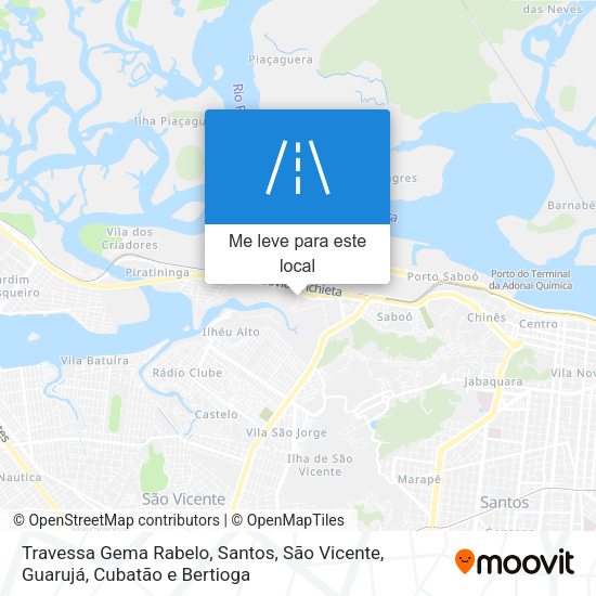 Travessa Gema Rabelo mapa