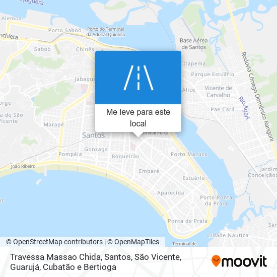 Travessa Massao Chida mapa