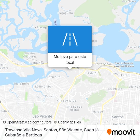 Travessa Vila Nova mapa