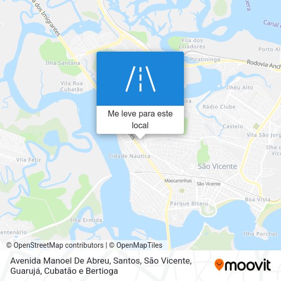Avenida Manoel De Abreu mapa