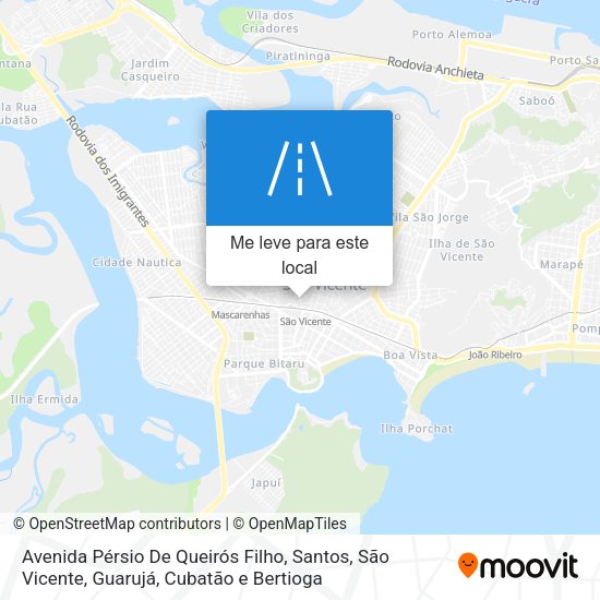 Avenida Pérsio De Queirós Filho mapa