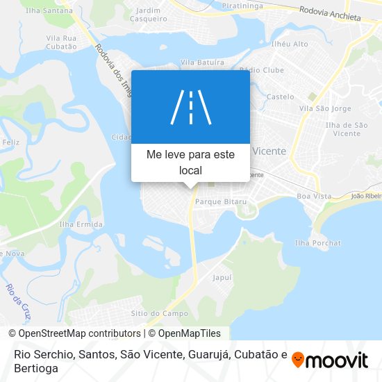 Rio Serchio mapa