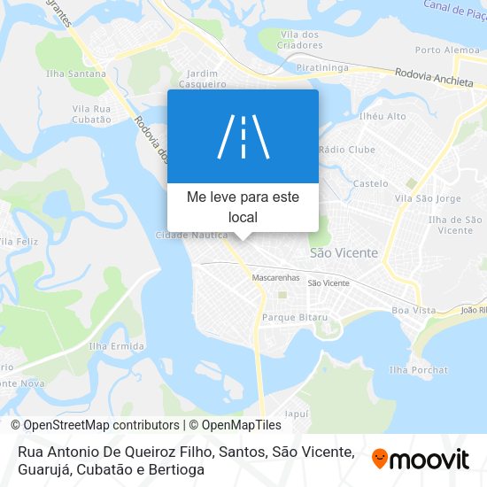 Rua Antonio De Queiroz Filho mapa