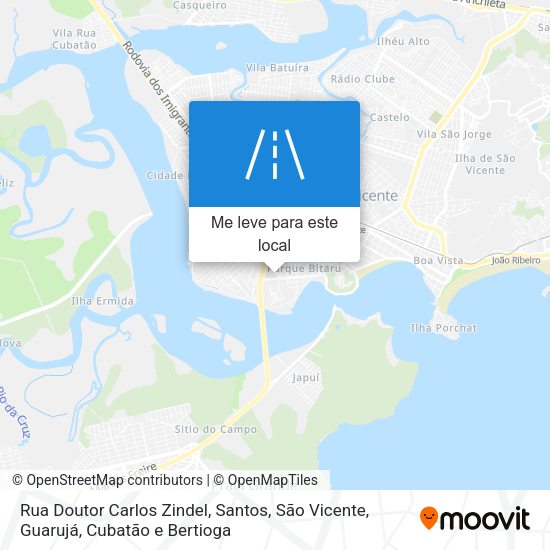Rua Doutor Carlos Zindel mapa