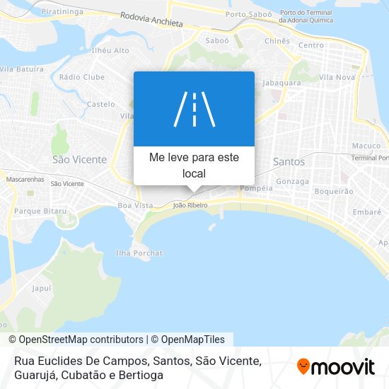 Rua Euclides De Campos mapa