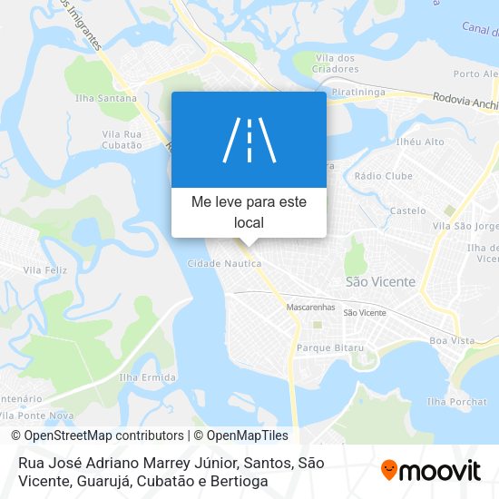 Rua José Adriano Marrey Júnior mapa