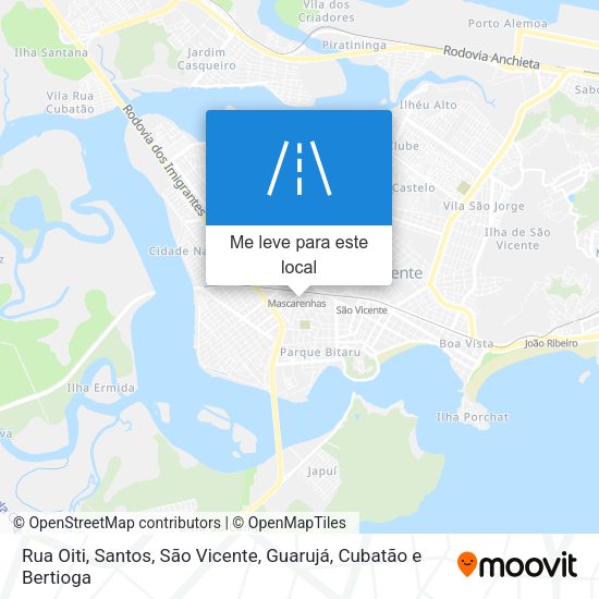 Rua Oiti mapa