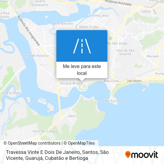 Travessa Vinte E Dois De Janeiro mapa
