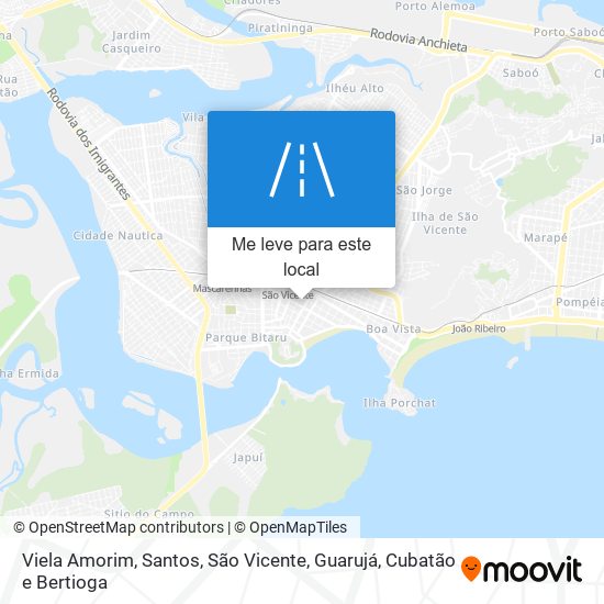 Viela Amorim mapa