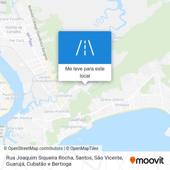 Rua Joaquim Siqueira Rocha mapa