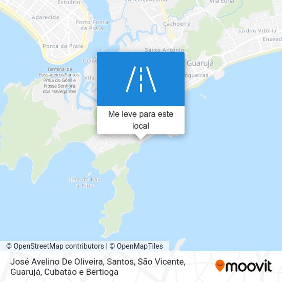 José Avelino De Oliveira mapa