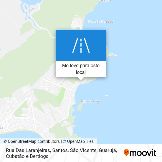 Rua Das Laranjeiras mapa