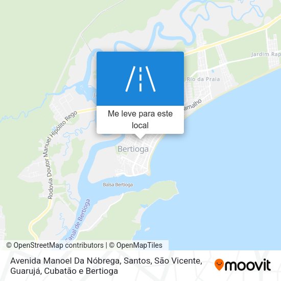 Avenida Manoel Da Nóbrega mapa