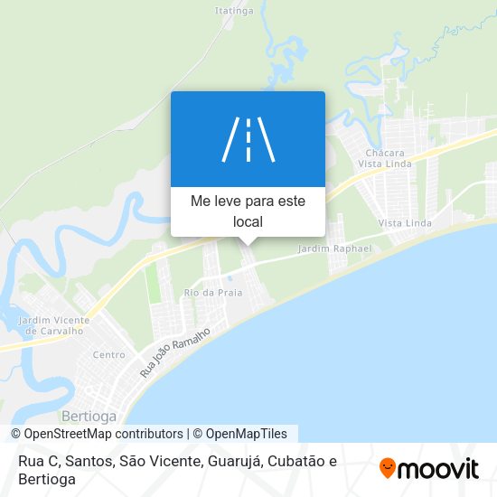 Rua C mapa