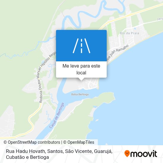 Rua Hadu Hovath mapa