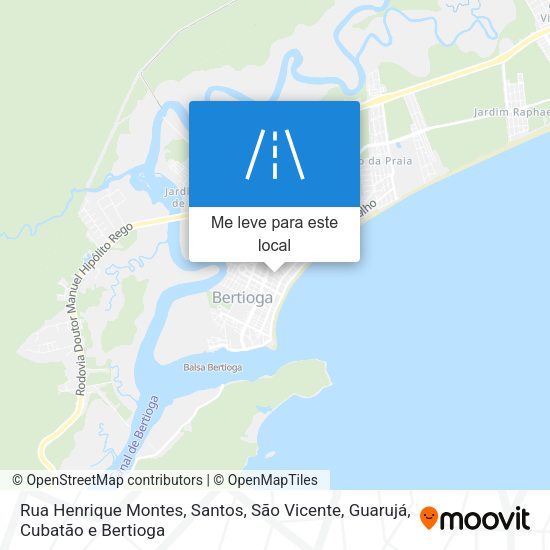 Rua Henrique Montes mapa