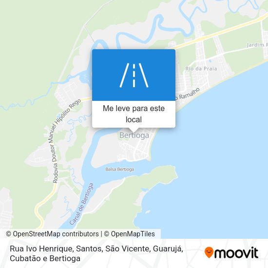 Rua Ivo Henrique mapa