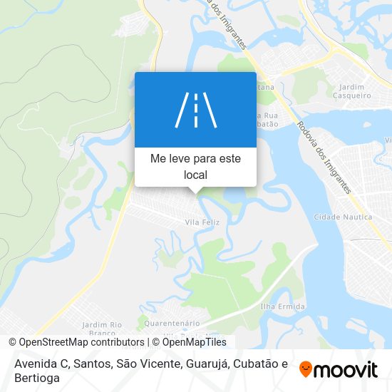 Avenida C mapa