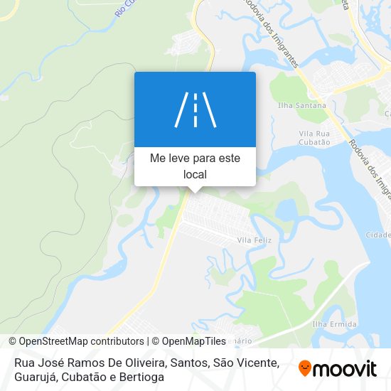 Rua José Ramos De Oliveira mapa