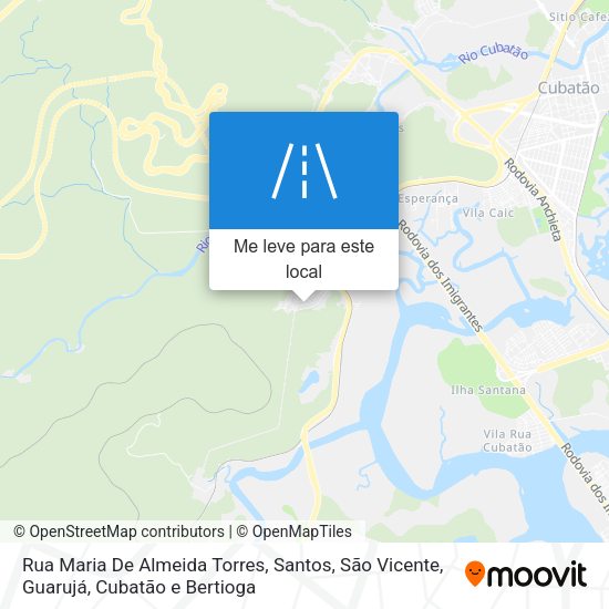 Rua Maria De Almeida Torres mapa