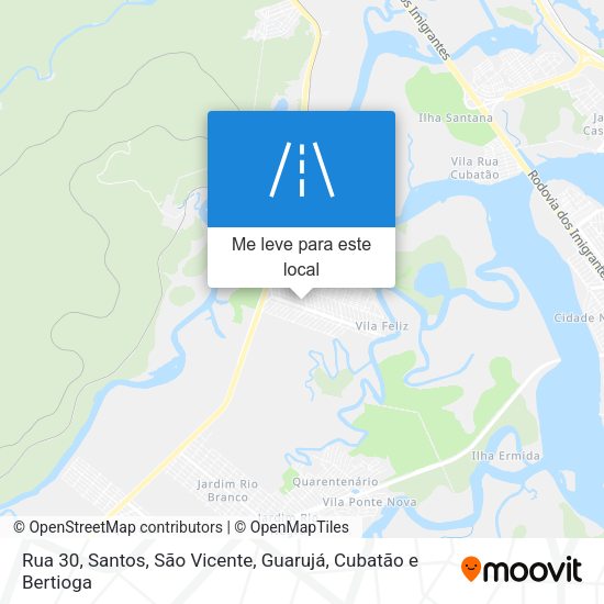 Rua 30 mapa