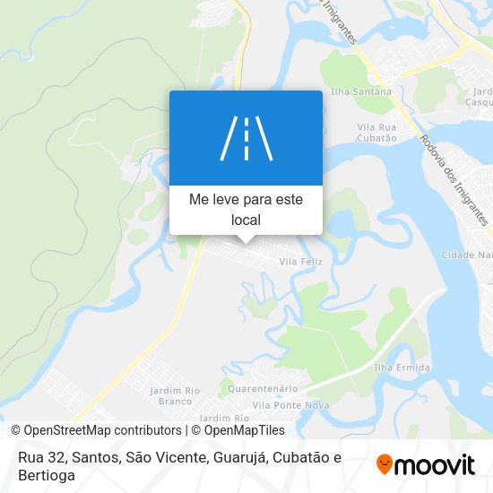 Rua 32 mapa