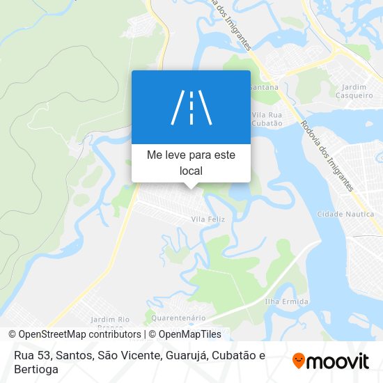 Rua 53 mapa