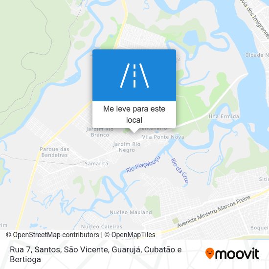 Rua 7 mapa