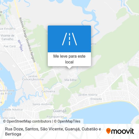 Rua Doze mapa