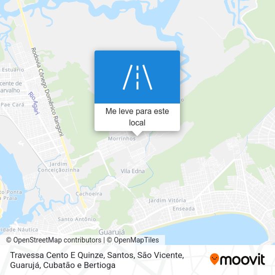Travessa Cento E Quinze mapa