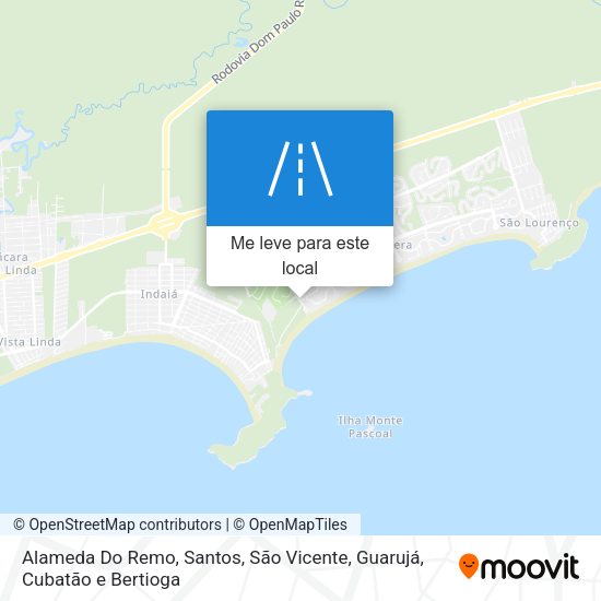 Alameda Do Remo mapa